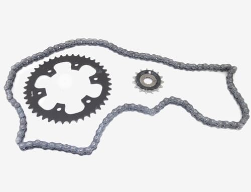 Image of Gate 7 Chain Sprocket Kit, Compatible with Reborn 350cc, Meteor 350cc, Hunter 350cc (Set of 3,2022 Onwards Models)