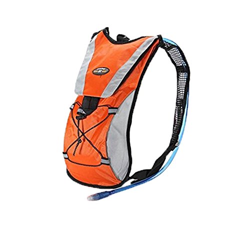 MECO Hydration Pack Water Rucksack Backpack Bladder Bag Cycling Bicycle Bike/Hiking Climbing Pouch + 2L Hydration Bladder