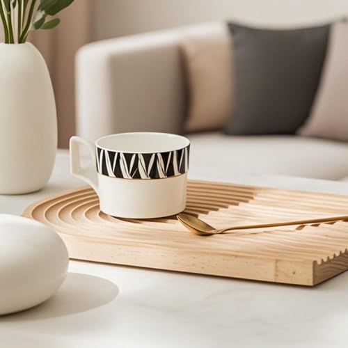 Tabla para cortar de madera decorativa 2 piezas miniatura 7