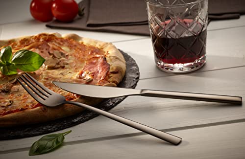 Pizzabesteck Echtwerk Set aus Edelstahl für 4 Personen