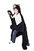 Cinder Black Bear Blanket for Boys and All Kids - Wearable and Hooded Fleece Blankets - Gifts by Wild Things