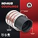 Supply Giant 37622CS No-Hub Coupling Heavy Duty Colored Shield, 4 inch, Red