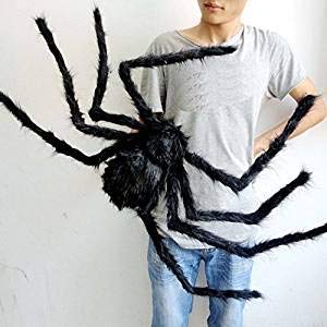 Amazon | 黒蜘蛛 クモ スパイダー お化け屋敷/ハロウィンパーティー