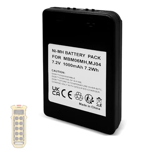 Batería Ni-MH para Autec MBM06MH con ajuste perfecto de 1000 mAh