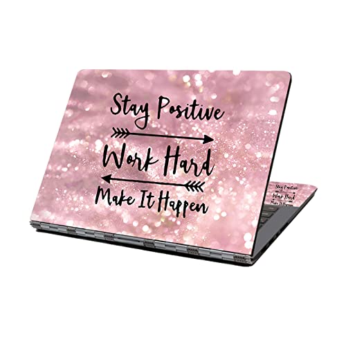 PLIGREAT Laptop Skin Aufkleber Set - 3-teilig Wasserdicht & Abnehmbar