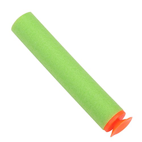 10×10 stücke Foam Bullet, Toy Gun Soft Refill Kugeln Darts Eva-Schaum für N-Strike Elite (Grün)