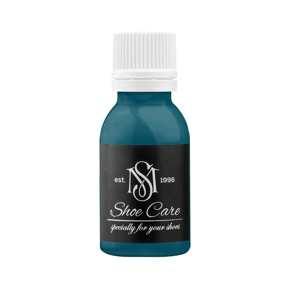 Universelle Lederfarbe - NCS S 5045-B10G Schwärzestes Marine - Hochdeckende Kolorierung für Schuhe, Taschen, Canvas & Sneaker von MAVI STEP - 3.40 fl oz / 100 ml