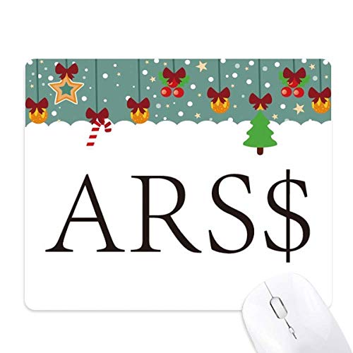 Tapis de souris peso argentin caoutchouc tapis de souris bureau et jeu