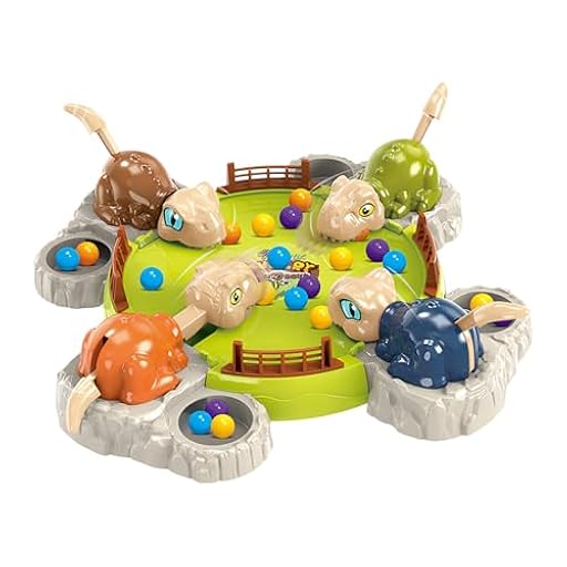 Juego Dinosaur Eat Beans - Juguete Educativo Interactivo avanzado para la coordinación -Mano, Actividad de Juego de Mesa con Dinosaurio Hambriento | Fiesta en casa Reunión Familiar Niños R | Ya disponible en tu tienda friki favorita! En mundofriki.es!