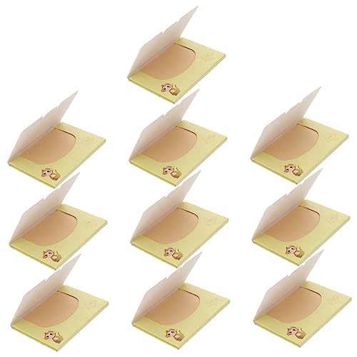GALPADA Facial Oil-control Surface Paper 1000 Sheets in 10 Boxes Blotting Paper for Oily Skin Simple Classic Design Unisex Fit