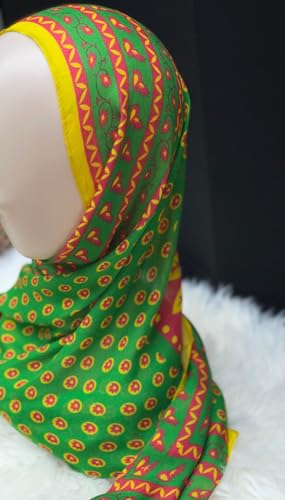 Exclusive Printed Modal Hijab – Elegant & Comfortable Asba Collection4