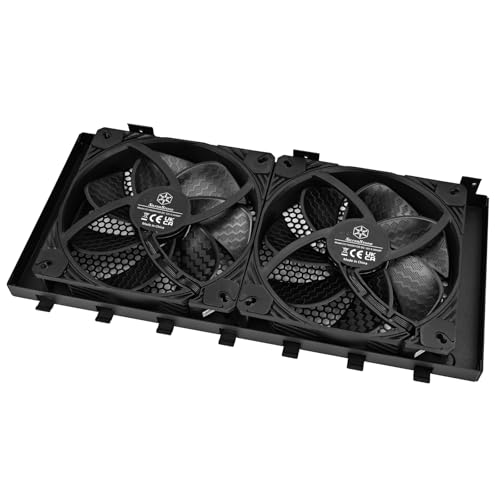 SilverStone Technology RAC45-280MK, 280-mm-Radiator-Montageset kompatibel mit SilverStone RM45-360, RM600 und RM61-312