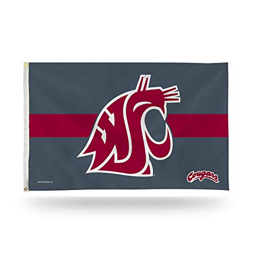 Drapeau Washington State Cougars Rico Industries en tissu résistant pour mât