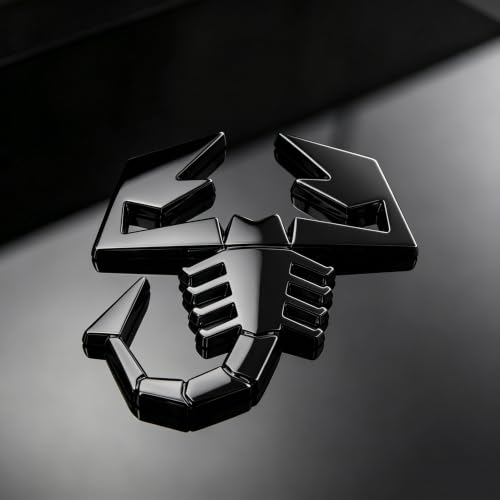 Image of 3D Scorpion Chrome Emblems Badges Sticker Car Vehicle, Truck, Motorcycle, RV, Scooter, SUV, Door, Window, Room, Wall and More Decoration (Black Scorpion)