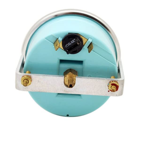 Teleflex Boat Speedometer Gauge 58400 | Sahara 65 MPH 3 1/4 Inch Silver Beige