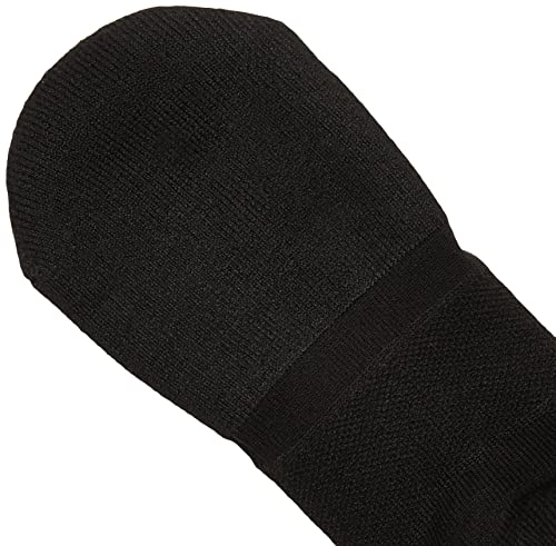 Experia Thin Padded Ankle Sock, Black, M Size, Pack of 33