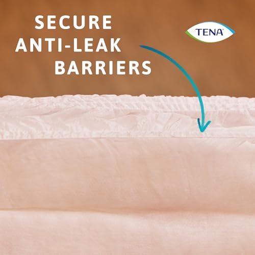 Image of TENA Normal Unisex Adult Diaper Pants Style, Small Size (S) | 15 Units x 2 | 30 Units | Waist 65-85cms | 26-34 inch | 3X Protection | World's Leading Incontinence Brand | For Heavy Urine Leaks
