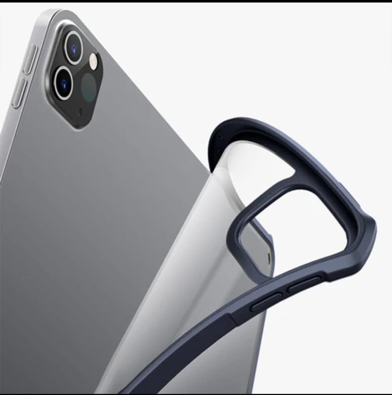 Image of WHITBULL Ultra Hybrid Back Cover Case Designed Compatible with iPad Pro 12.9 (2021) (5th Generation)-Black