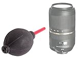 DURAGADGET Bomba/Perilla para Lente Tamron A005E SP 70-300 mm F/4-5.6 Di VC USD (XLD) // A17E AF 70-300 mm F/4-5.6 Di LD Macro 1:2 Limpiar Polvo Y Arena