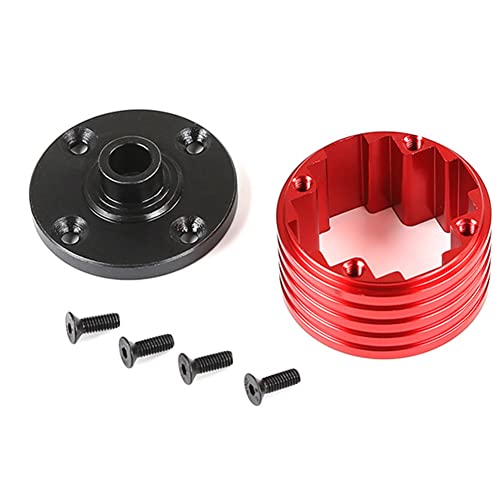 Makivi Aluminum Differential Housing For 5T,Kmx2,Rovan, Rc Car Parts Accessories Kit,Red #TOP2