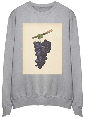 Sweatshirt Black Spanish Grape Trellis pullover noir au design de treillis espagnol XXL