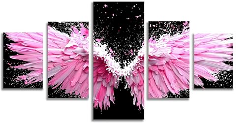 Plume diamant painting Mefooge grand format pour habiller un grand mur de salon vide