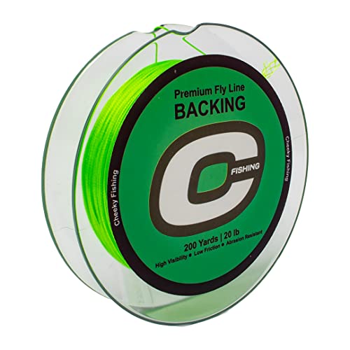 Cheeky Fishing Premium Fly Line Backing, 30 lb, Green