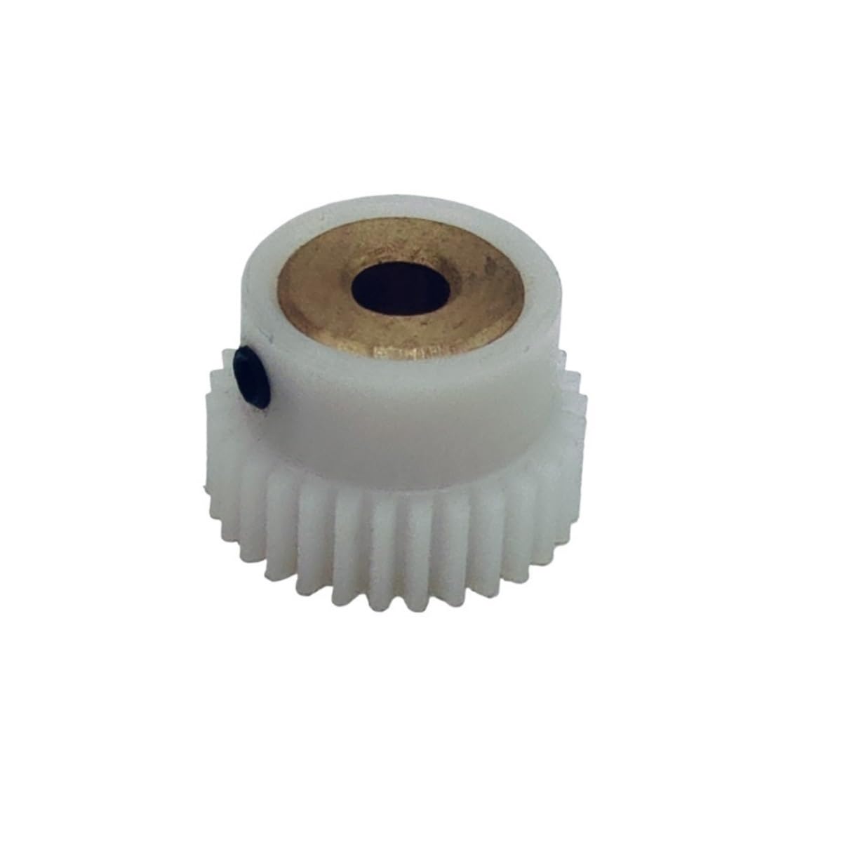 ZGUOUZANTYE Metric spur gear, Stepped Spur with Copper Sleeve 0.8 Module 32 Teeth Multiple Bore Sizes(10mm bore)