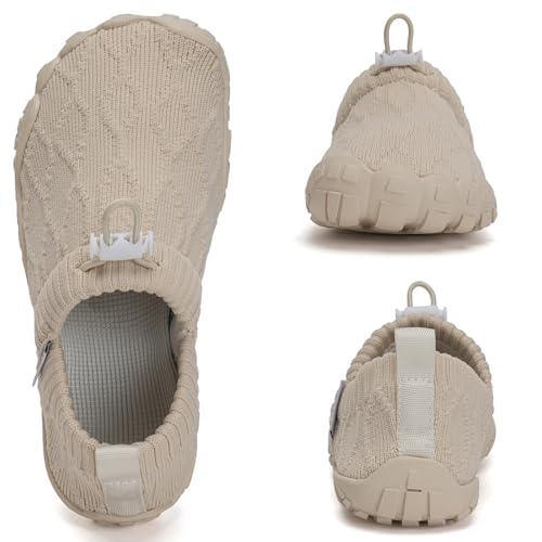 WateLves Kids Barefoot Water Shoes Boys Girls Breathable Wide Toe Slip On Beach Walking Shoes Toddler Swim Shoes Little Big Kid Minimalist Sneakers4