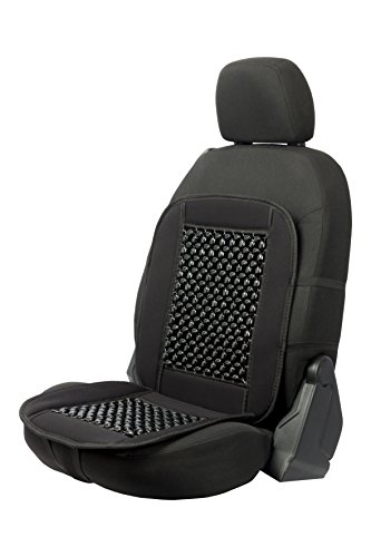 BC Corona INT30637 Respaldo de Asiento microbola Coche Universal, Negro (Pl�stico)