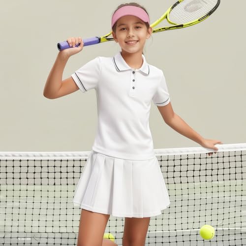 Sports Athletic Sun Visor Hats Adjustable Cotton Golf Baseball Tennis Cap for Boys Girls4