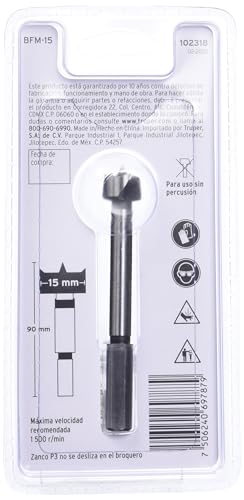 Broca Forstner Truper 8 Imagen adicional