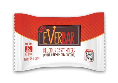 Image of Itsy Bitsy - Dark'n Crispy Chocolate Mini Bars| Non-GMO, Dark Chocolate Wafer Candy Mini Bar | On the Go | With Coffee or Tea | Healthy Snack | Bite-Size Premium Wafer Chocolate (50 Count Mini (Pack of 1))