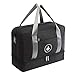 Young & Ming Sac de Sport Unisexe avec Compartiment à Chaussures, Sac à Main 20L, Imperméable Sacs de Voyage de Grande capacité Portable Sac Gym Fitness-Noir