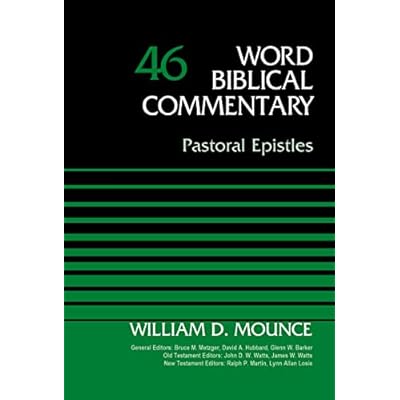 Pastoral Epistles, Volume 46