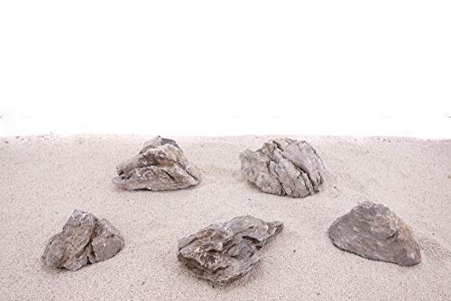 Aquarium graue Dekosteine Seiryu Art.67 Größe M 12-18cm Nr.1041 Deko Aquascaping Dekoration Landschaft