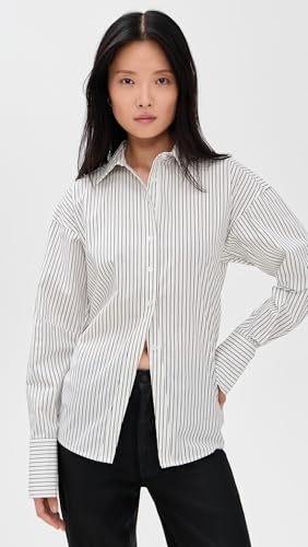 Good American Women's Poplin Tie Back Shirt2