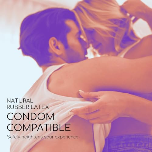 Image of ASTROGLIDE Strawberry Flavored Edible Lubricant, 2.5 Fl Oz, Travel Size | Strawberry flavored water-based travel lube. Sweet taste and aroma, silky smooth glide, easy cleanup, condom compatible.