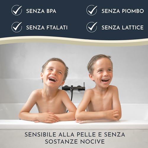 Homerella Tappetino antiscivolo per vasca da bagno...