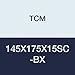TCM 145X175X15SC-BX NBR (Buna Rubber)/Carbon Steel Oil Seal, SC Type, 5.709" x 6.890" x 0.591"