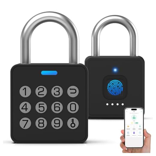 Smart Biometric Fingerprint Padlock for Secure Access