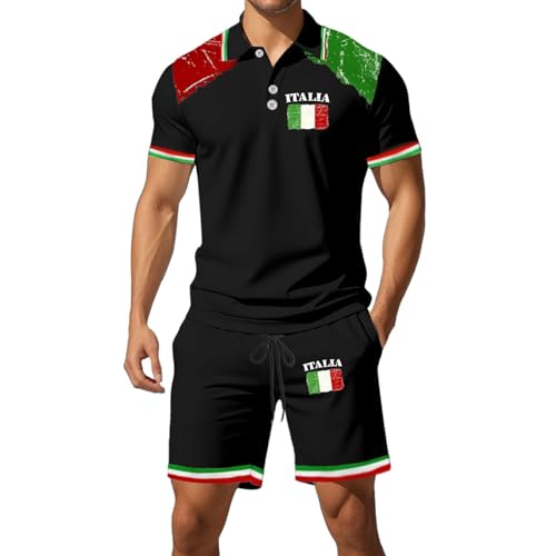 ⚽OCCASIONI: la maglia dell'Italia da uomo è la scelta perfetta per partite di calcio, riunioni di fan, raduni di fan e giornate di partite. Perfetto per le partite di calcio, le festività nazionali e la vita di tutti i giorni. Questa maglia è per ogni tifoso appassionato che tifa per il tuo calciatore preferito.
