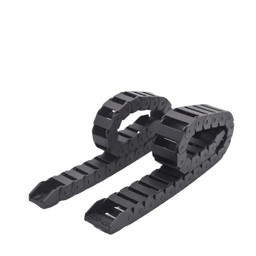 Cadena portacables, Tipo tamaños múltiples del cable de remolque transmisión sin apertura puente cadena arrastre for la máquina(75mm,15x20 mm)
