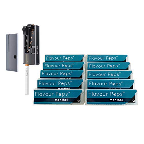Flavourpops Original Menthol Aroma kapseln für Zigaretten 1000 Stück + Kapselfüller (Menthol 1000 + Kapselfüller)