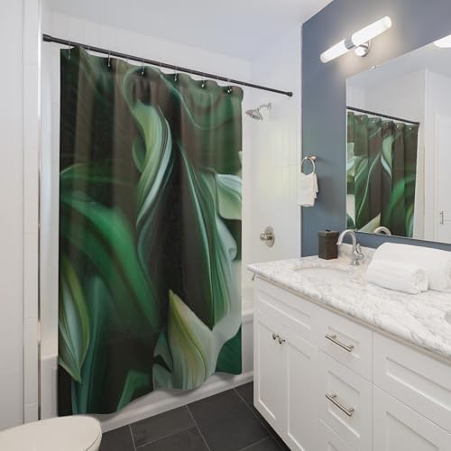 Rideau de douche inspiré de la nature pour une parenthèse bien-être matinale - 4
