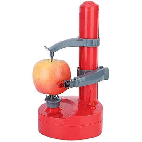 Elektrischer SchäLer, Multifunktional KartoffelschäLer, Haushalt Automatisches Drehen Apfel/GemüSe/ObstschäLer KüChenwerkzeug SchäLmaschine Cover