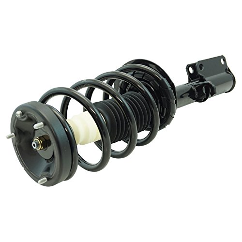 Image of TRQ Front and Rear Complete Strut Assembly & Shock Absorber Kit Complete Strut & Coil Spring Assembly Compatible with 2000-2006 BMW X5