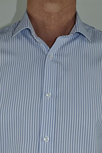 1st American Elegante Camicia Manica Corta da Uomo...