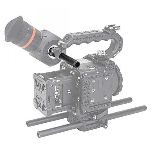 Image of Nitze Extension Arm 15mm Aluminum Rod w ARRI Rosette Adapter M6 Screw 100mm /4''