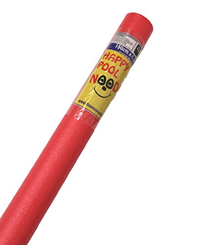 Happy Hot Tubs - Fideos de espuma para piscina, 1,5 m, para aeróbicos y deportes acuáticos, juguete para niños y adultos (azul, rojo, amarillo, rosa y morado)